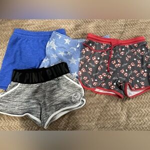 Girls assorted shorts (4 pairs)